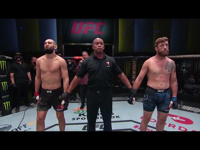 Khamzat Chimaev vs Gerald Meerschaert UFC Fight Night 178 Combate de peso mediano HD Highlights KO