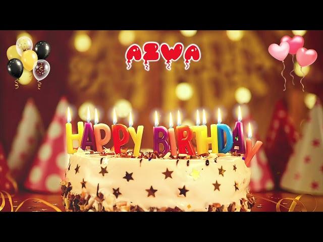 AZWA Happy Birthday Song – Happy Birthday to You