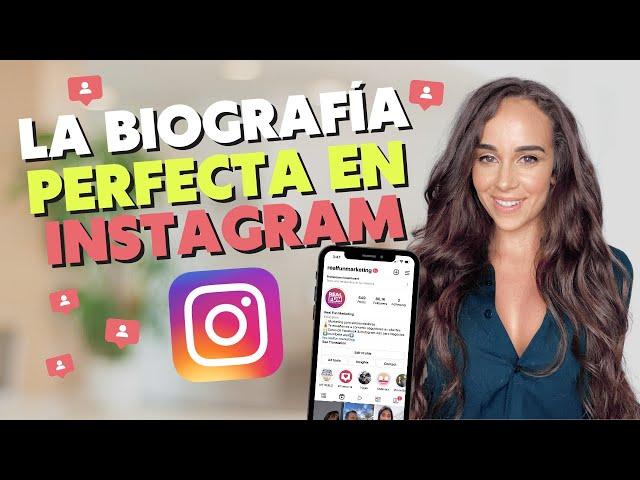 Cómo tener el PERFIL o BIOGRAFÍA PERFECTA en Instagram (7 pasos)