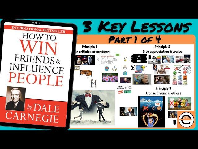 How to Win Friends & Influence People, by Dale Carnegie (Part 1 of 4) - Animated Book Summary