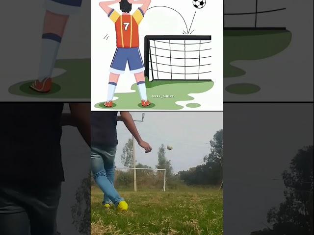 Only ballers can feel this pain #short #viral #fyp #football #subscribe #crossbar #supportmychannel