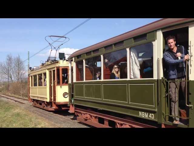 Historic tramway in Amsterdam