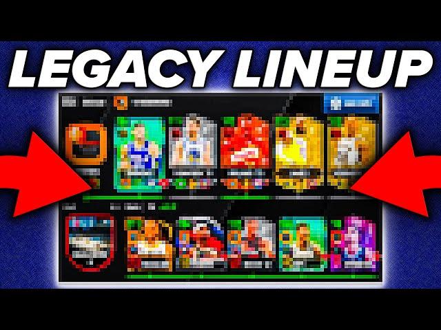 Making My LEGACY LINEUP For NBA Live Mobile Season 9!