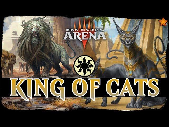 TOKEN CAT'S LIFE | MTG Arena - Mono White Tokens Life Gain Cat MYTHIC RANK FOUNDATIONS Standard Deck