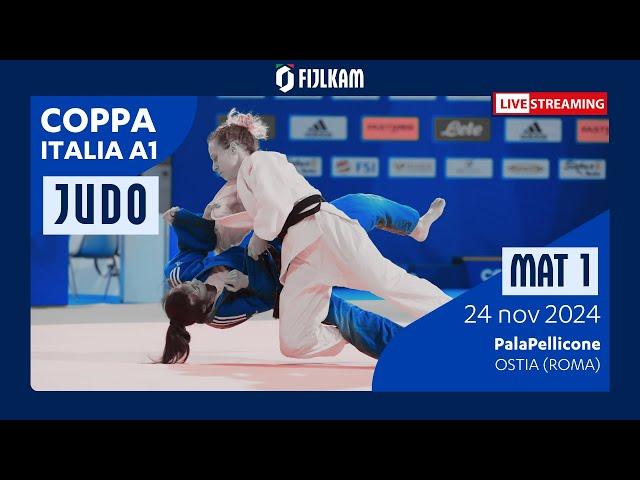 Judo - Coppa Italia A1 2024 - Mat 1