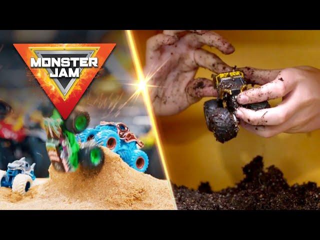 Messy Moments, Color Changing Vehicles +MORE  Monster Jam Trucks