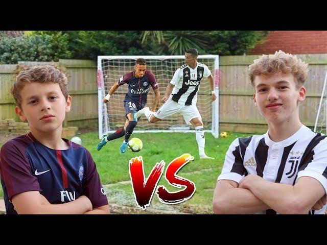 RONALDO vs NEYMAR FOOTBALL CHALLENGE!!