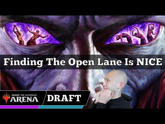 Finding The Open Lane Is NICE | Pioneer Masters Draft | MTG Arena