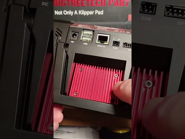 The Bigtreetech Pad 7 runs klipper! #3dprinting #klipper #bigtreetech #btt