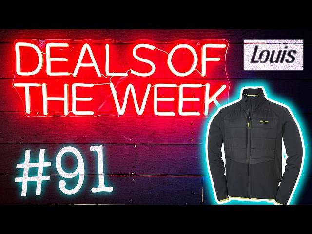 DEALS OF THE WEEK #91: Louis Sneaker, Hybridjacke, Werkzeugkasten & Batterieladegerät