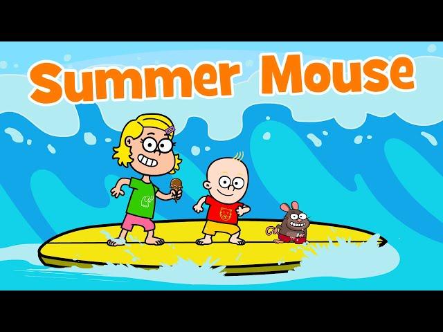  Summer Song For Children | Summer Mouse | Holiday & Vacation | Hooray Kids Songs & Nursery Rhymes