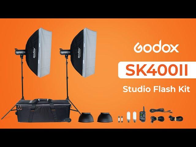 #nikitadistributors #godoxindiaofficial  Godox SK-400 II Dual Flash Kit | Studio Flash Light