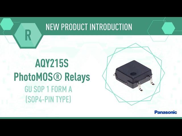 New Product Introduction: AQY215S PhotoMOS® Relays