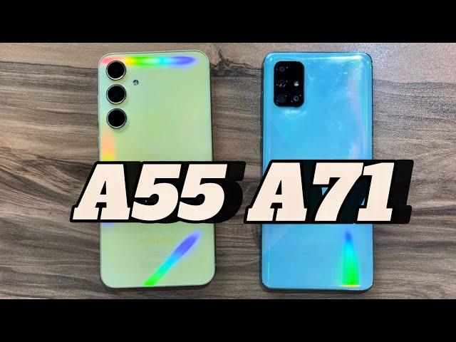 Samsung Galaxy A55 vs Samsung Galaxy A71