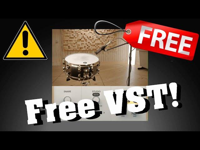 【Free VST!】Great! Best Free Drum Mixing VST Plugin for Snare Drums? SnareBuzz 2.0 by Wavesfactory