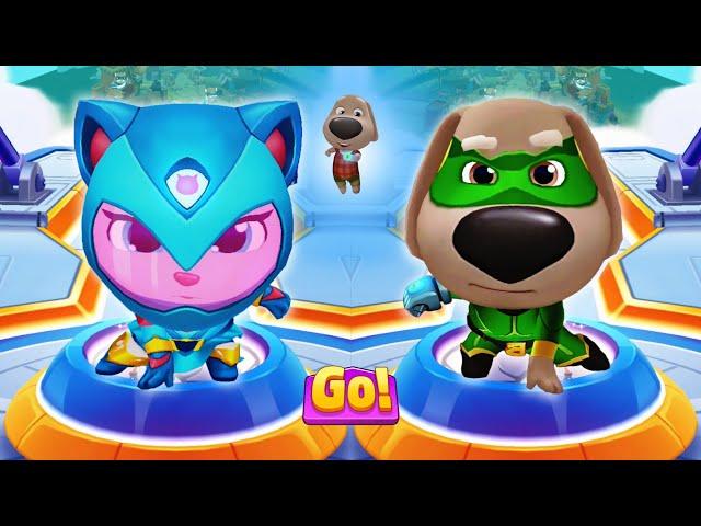 Talking Tom Hero Dash Angela Ben Gameplay - BOSS FIGHT - TraiNghiemGame - Android iOS