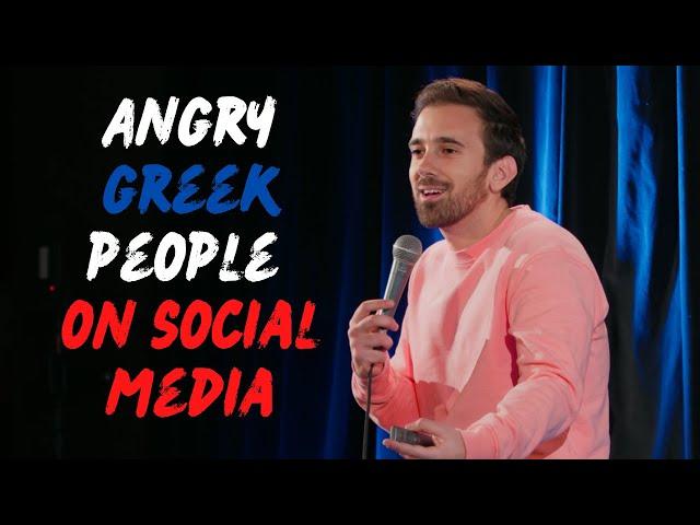 Angry Greek People On Social Media | Anthony Locascio - STAND-UP COMEDY