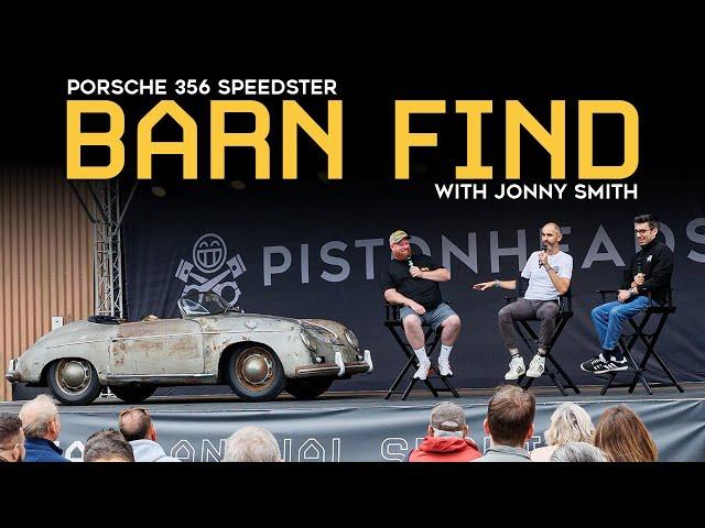 Porsche 356 Speedster BARN FIND with The Late Brake Show! | PistonHeads