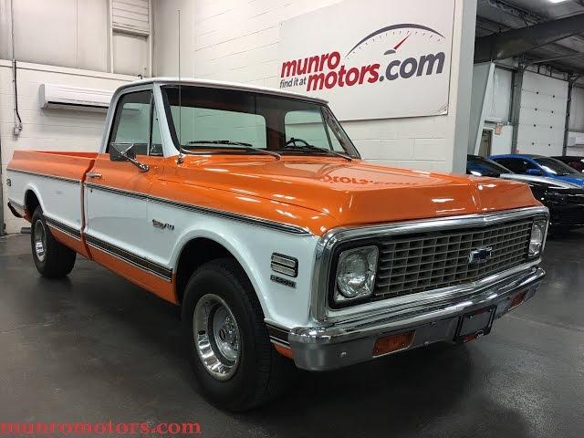 1972 Chevrolet C10  SOLD SOLD SOLD CHEYENNE PICKUP 454 Restored Munro Motors