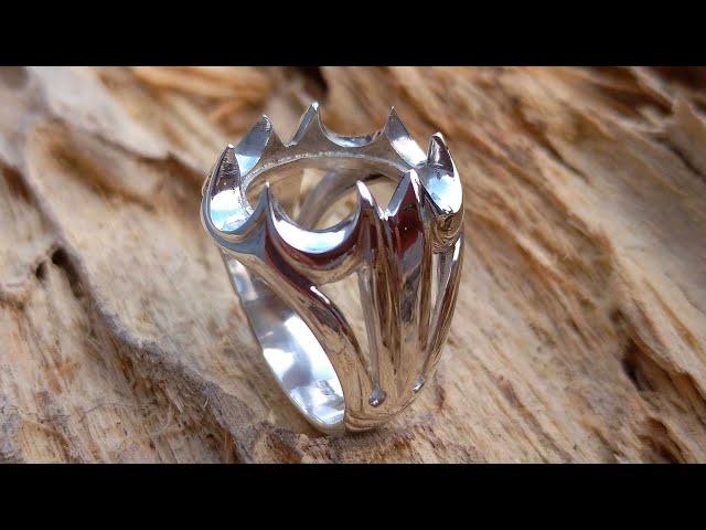 Claw Ring Sterling Silver| kaisar power silver