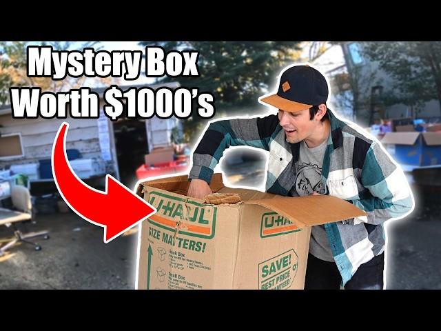 I Bought A HUGE Garage Sale Mystery Box (Worth $1000's)