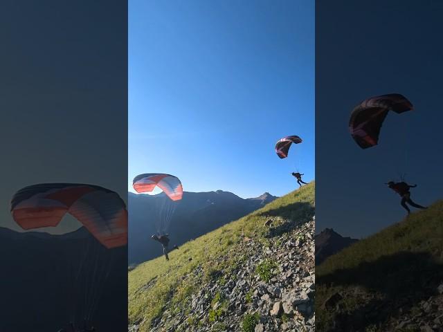 Game of Chase! #colorado #speedflying #mountains #chase #runforestrun