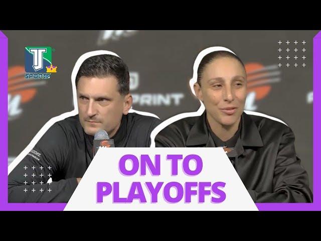 Diana Taurasi and Nate Tibbetts REACT to the Mercury's season finale LOSS to Storm