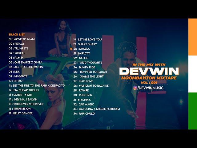 Moombahton Non Stop Mix Vol 1 | DJ Devwin | Commercial Mix | Pop Mix | Party Mix | Live Mix 2023