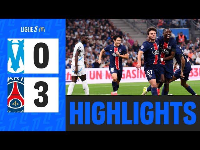 OLYMPIQUE DE MARSEILLE - PARIS SAINT-GERMAIN (0-3) - Week 9 - Ligue 1 McDonald's 24/25