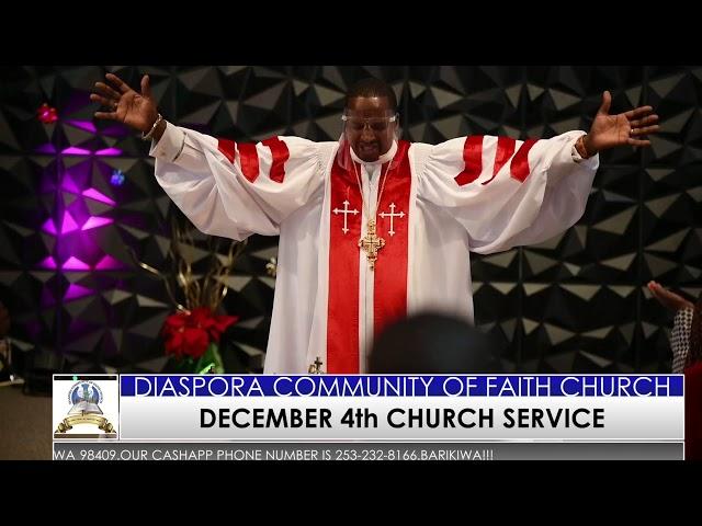 Diaspora Community of Faith Church Live Sunday Service