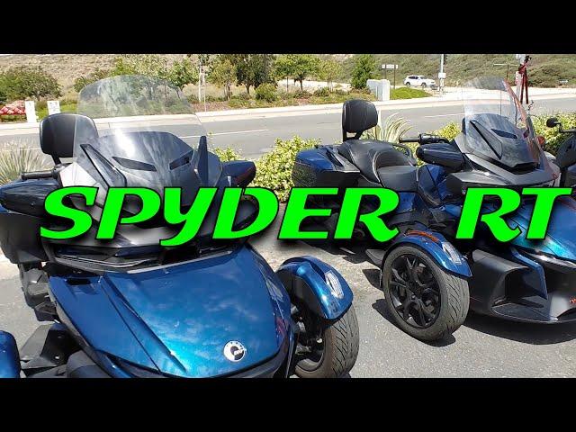 Spyder RT and F3 Comparison Video. Spyder RT and Spyder F3 differences and similarities.