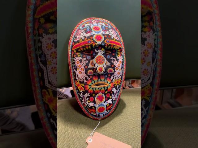 Shop with me | Beaded Mask #beaded #mask #detail #cool #colorful #beads #shopping