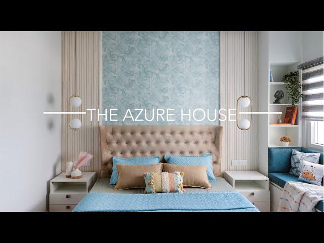 HOUSE TOUR | THE AZURE HOUSE | 3BHK interiors at Prestige Song of The South by Wellcraft Spaces
