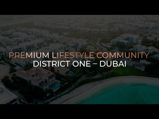 PREMIUM LIFESTYLE COMMUNITY | DISTRICT ONE | AX CAPITAL REAL ESTATE | DUBAI 4k