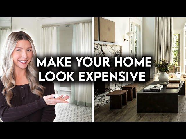 TOP 10 WAYS TO MAKE YOUR HOME LOOK EXPENSIVE | DESIGN HACKS