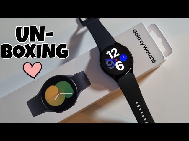 UNBOXING SAMSUNG GALAXY WATCH5