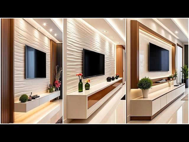 300 Trendy Living Room TV Wall Unit Ideas 2024 | Stylish TV Cabinet Design| Home Interior Wall Decor