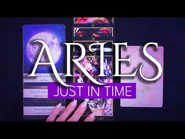 ARIES TAROT READING | “YOUR 9-YEAR STRUGGLE ENDS!” JUST IN TIME