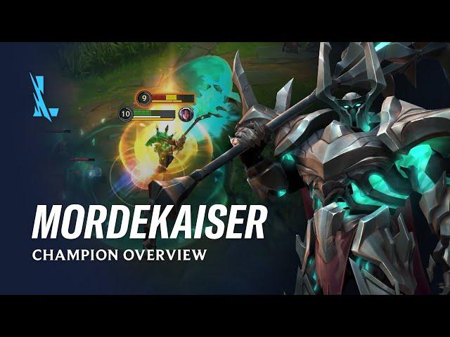 Mordekaiser Champion Overview | Gameplay - League of Legends: Wild Rift