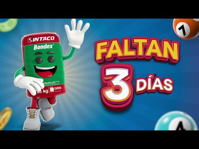 FALTAN 3 DIAS | BINGOMANÍA BONDEX