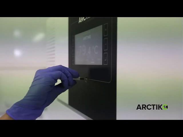 ARCTIKO - Freezer Laboratorial com novo painel de controle