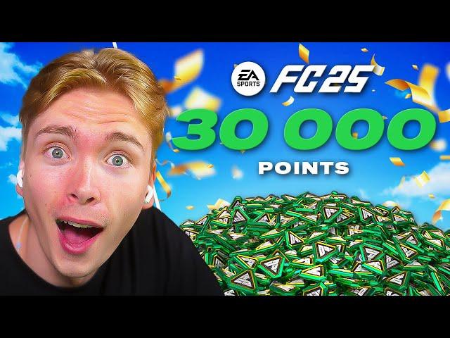 30.000 FC Points gir deg ___ coins på FC 25 