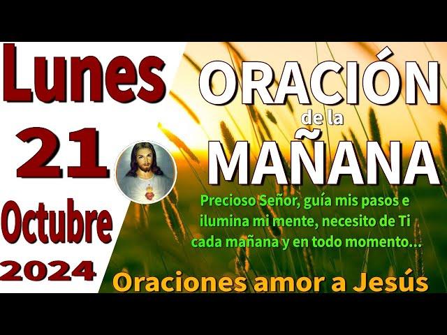 oración de la mañana del día Lunes 21 de octubre de 2024 - Mateo 5:9