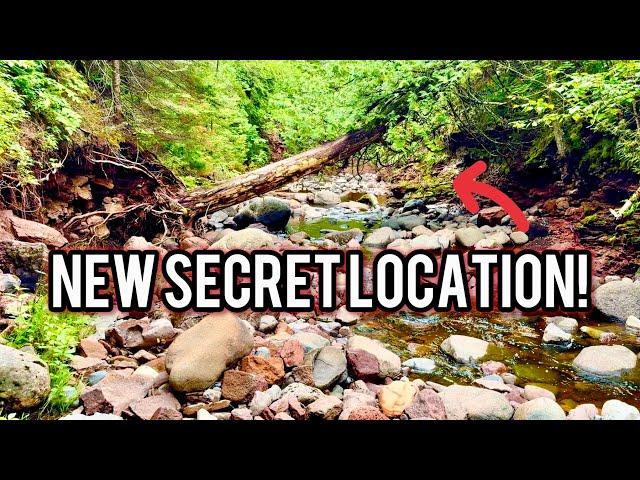 Secret Rockhounding Location FOUND! Untouched Riverbed in Minnesota!