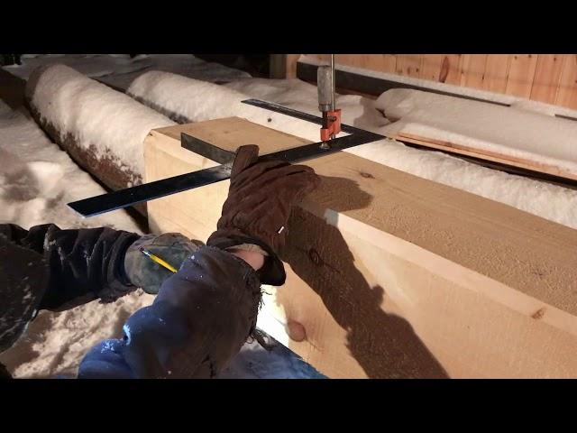 A Timber Frame Vlog #100: Fun in the Snow