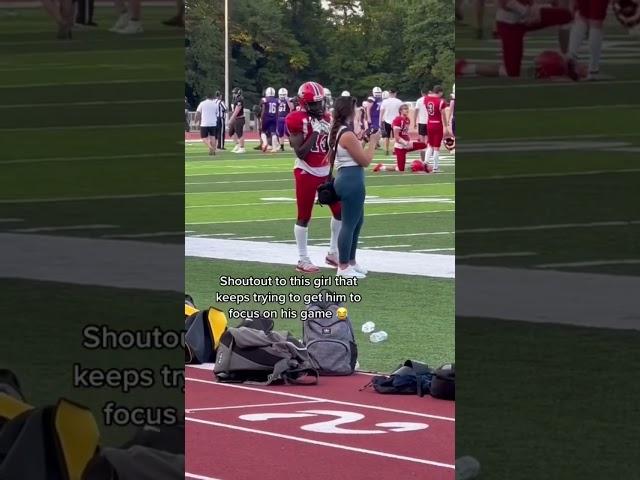 He knows football isn’t forever… BUT SHE CAN BE ️ #shorts