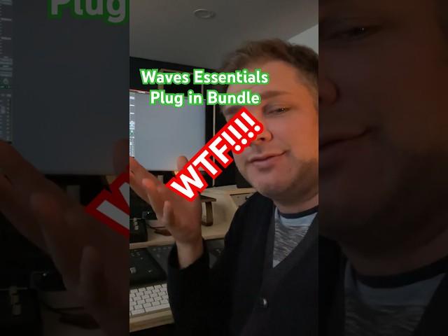 This is Ridiculous…Waves Plug bundle #wavesplugins #audioproduction