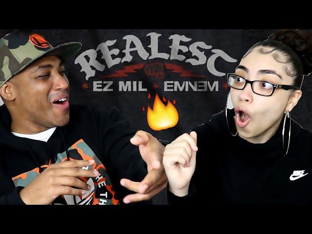 MY DAD REACTS TO Ez Mil - ft. Eminem - Realest REACTION