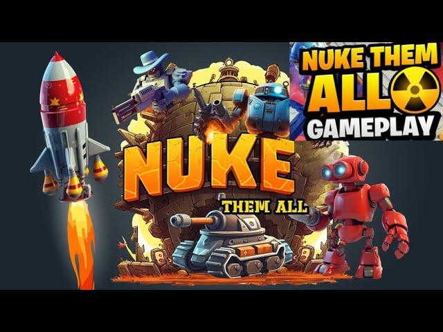 Nuke Them All - GAMEPLAY - NEW RTS GAME (SO GOOD!)