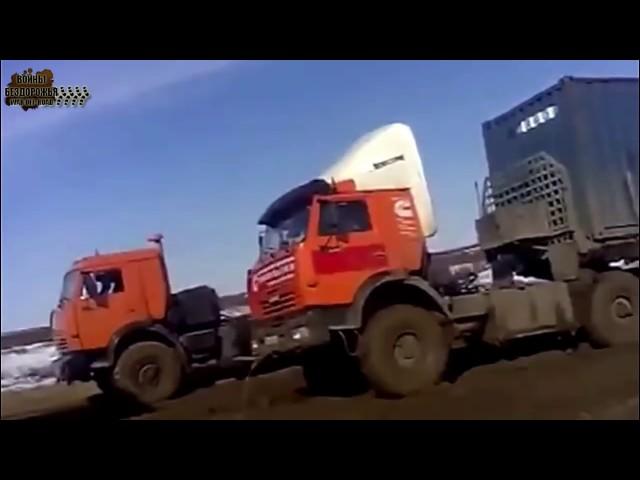 Дальнобойщики Севера Дороги крайнего Севера КОНЕЦ ЗИМНИКА Russian Truckers North